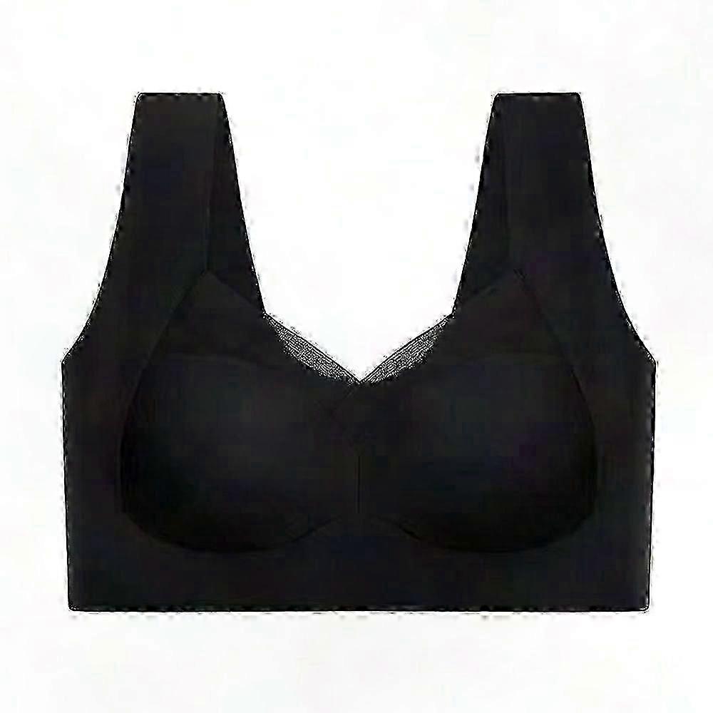Ergonomic Wireless Bra with Posture Support and Comfortable Fit