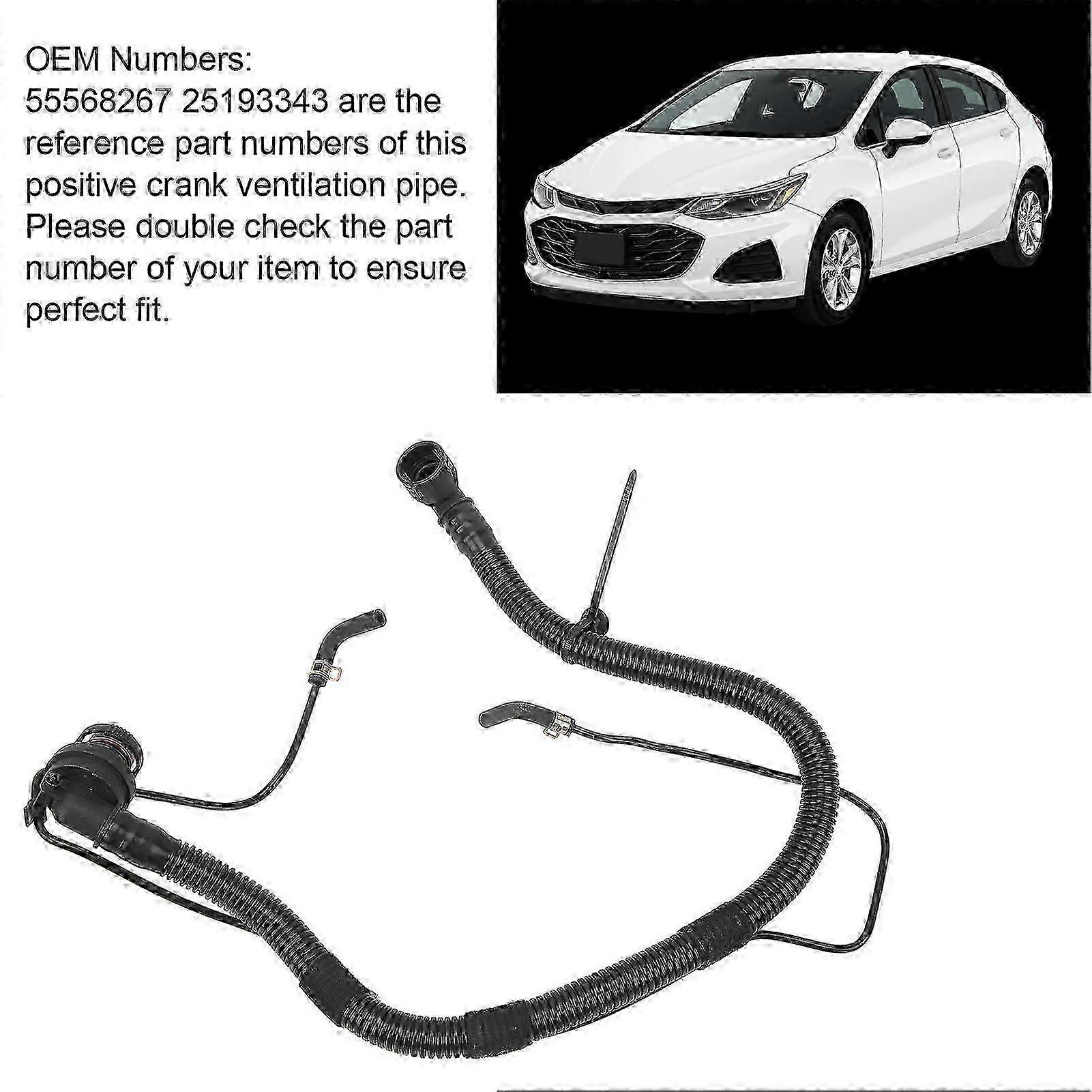 25193343 PCV Hose Replacement for Chevy Vehicles