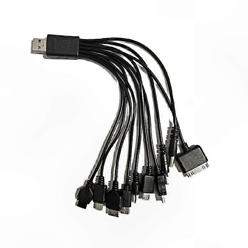 Universal 10-in-1 Multi-Function USB Charger Cable for Cell Phones