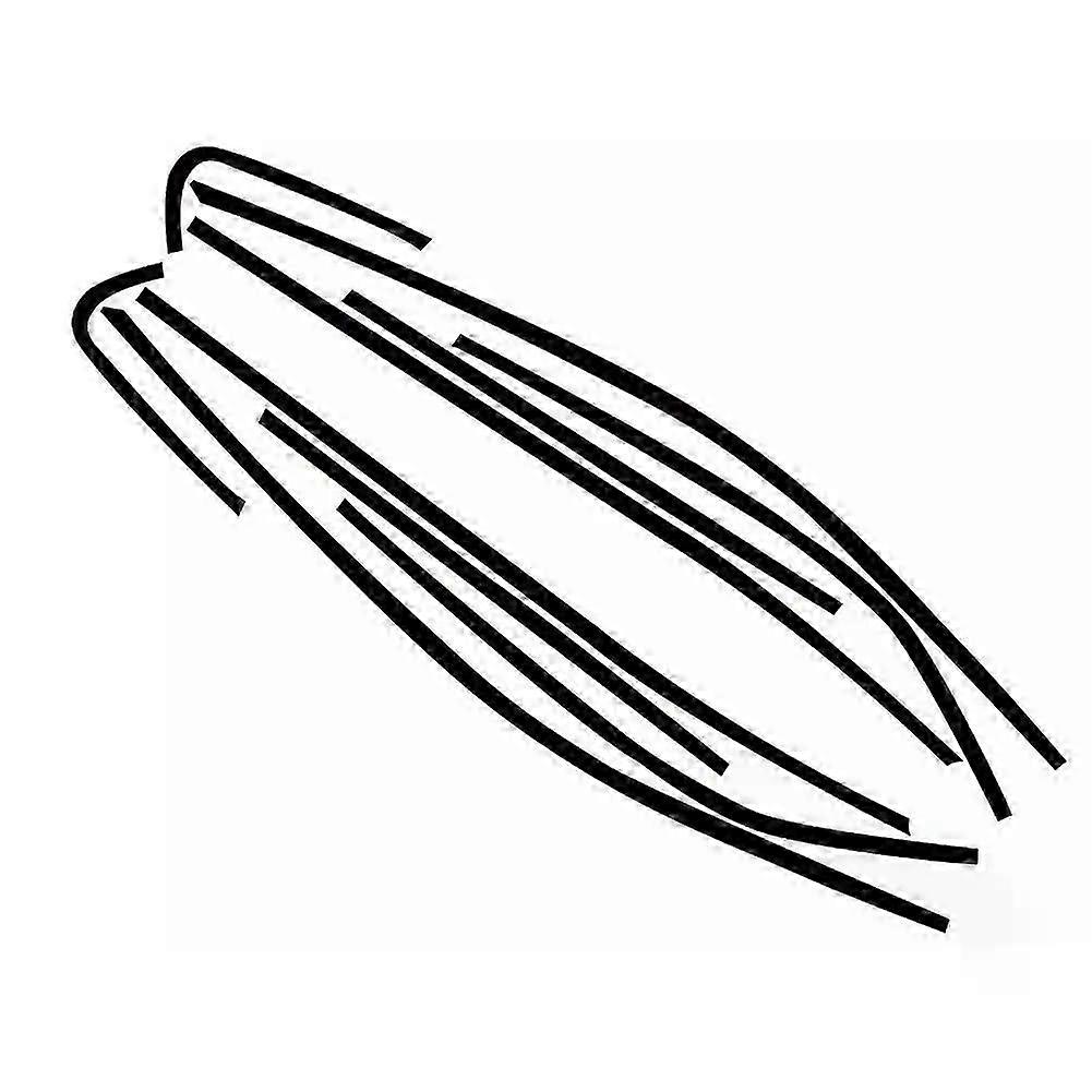 Chrome Delete Blackout Suitable for  Window Trim Stickers Suitable for  Toyota Suitable for  Camry  Vinyl Material Suitable for  Long Lasting Use