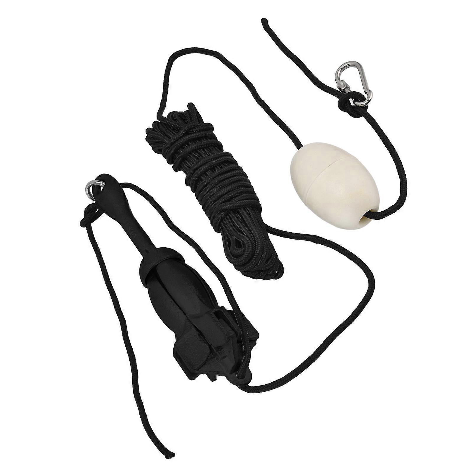 Foldable 1.5kg Boat Anchor Kit with 10m Rope and Marker Buoy