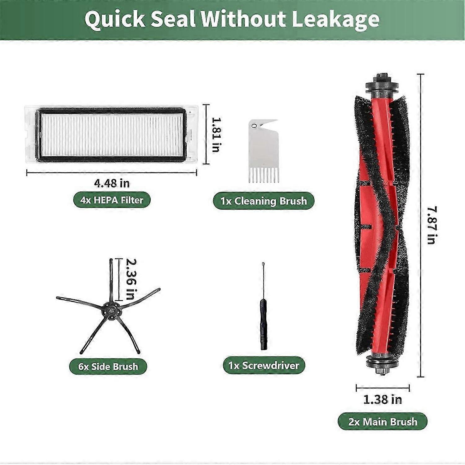 Kit for Q5, Parts for Q5 Q5+ Q5 Plus Vacuum Cleaner