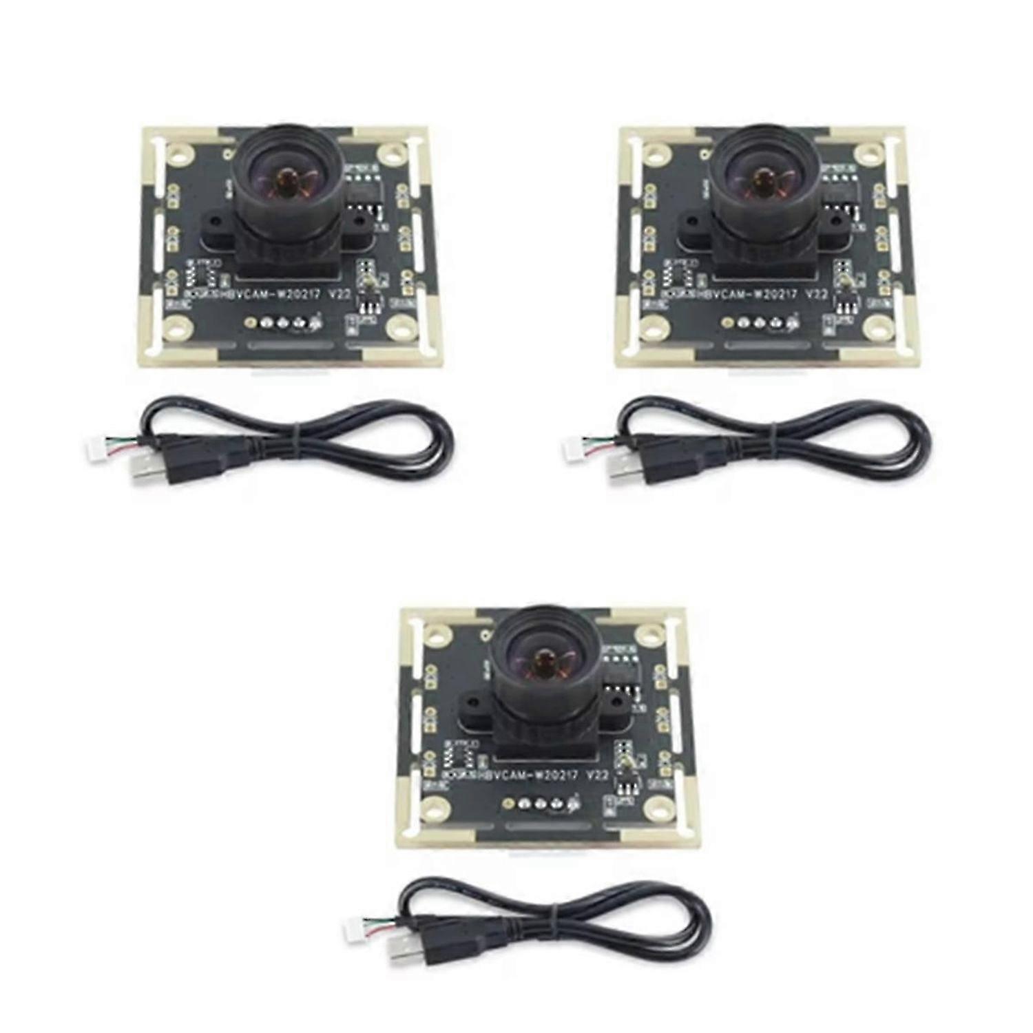 3Pcs Camera Module 100 Degree OV9732 2M Cable 1280x720 30fps