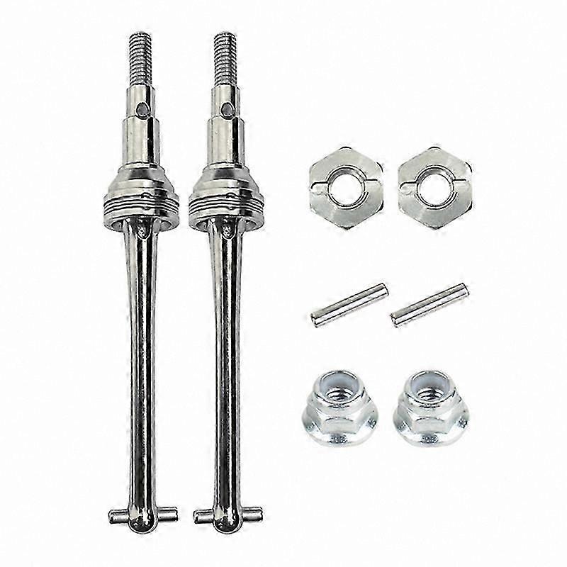 1/16 RC Metal Front Drive Shaft CVD with 12mm Wheel Hex for Hyper Go H16 Models 16207-16210