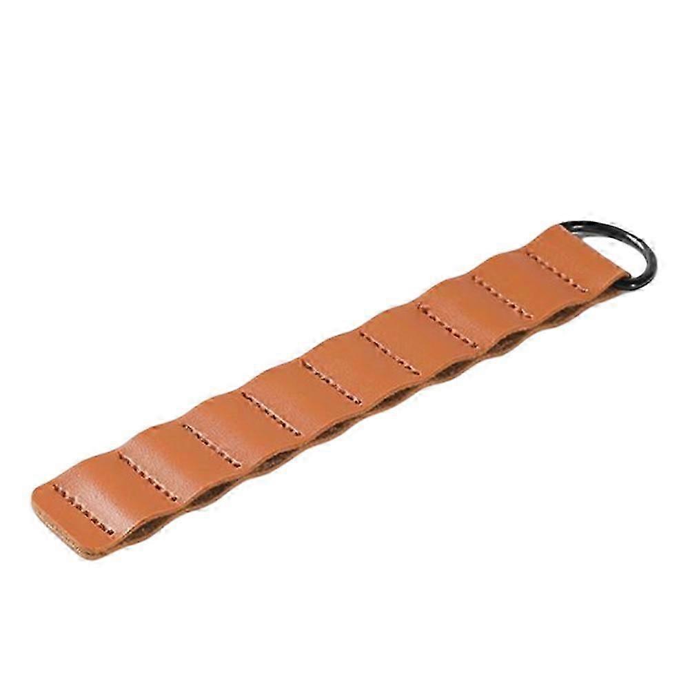 Leather Tent Pegs Storage Chain Practical Tent Stakes Holder Camping Accessories