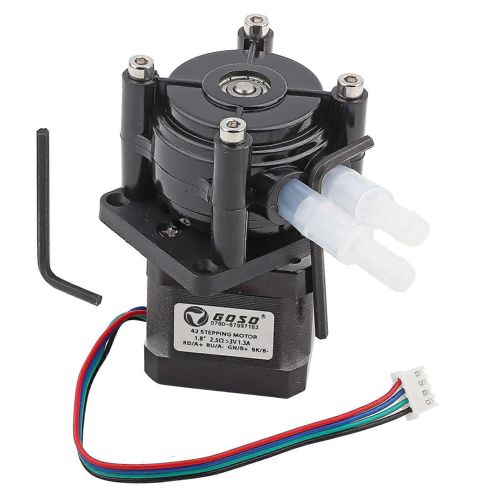 DC 6-30V Stepper Motor Peristaltic Liquid Pump Dosing Pump for Laboratory Analytic