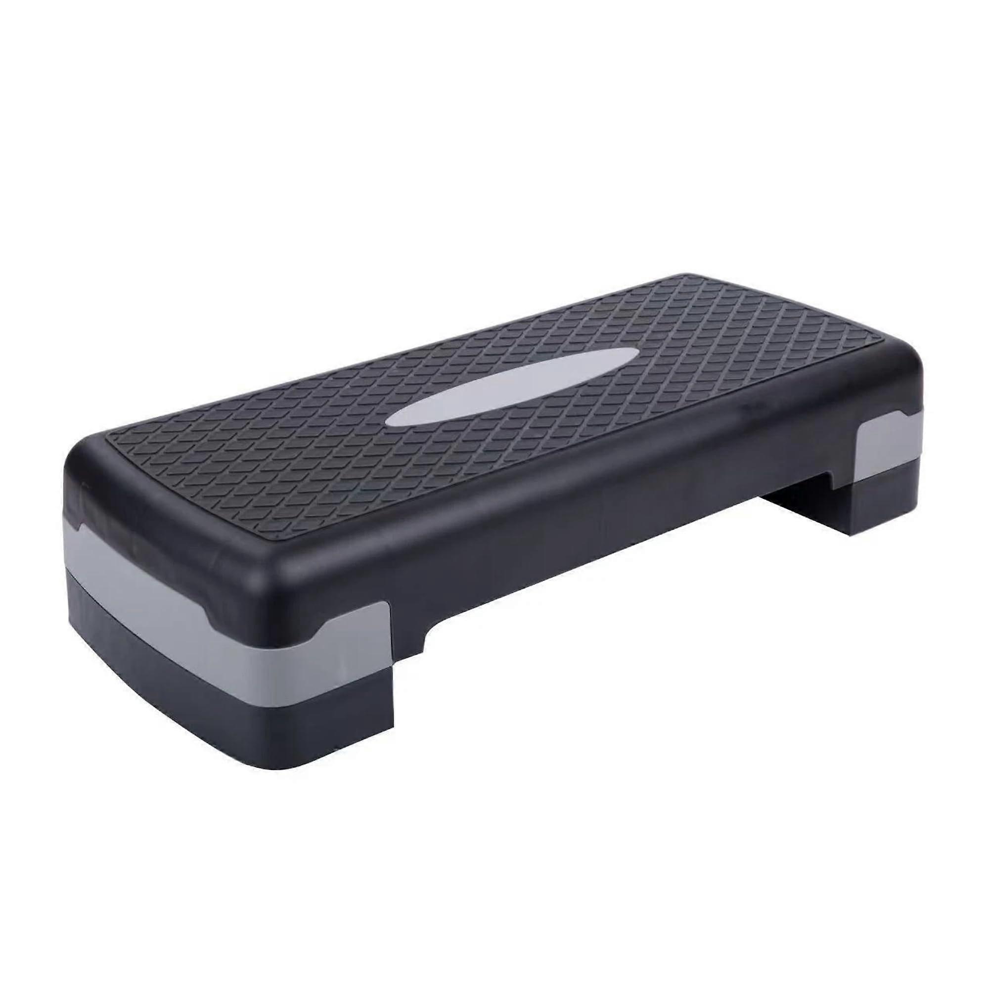 Aerobic Stepper 90cm 5Level Adjustable Step Platform for Home Gym Cardio Yoga and Strength Training NonSlip Step Board