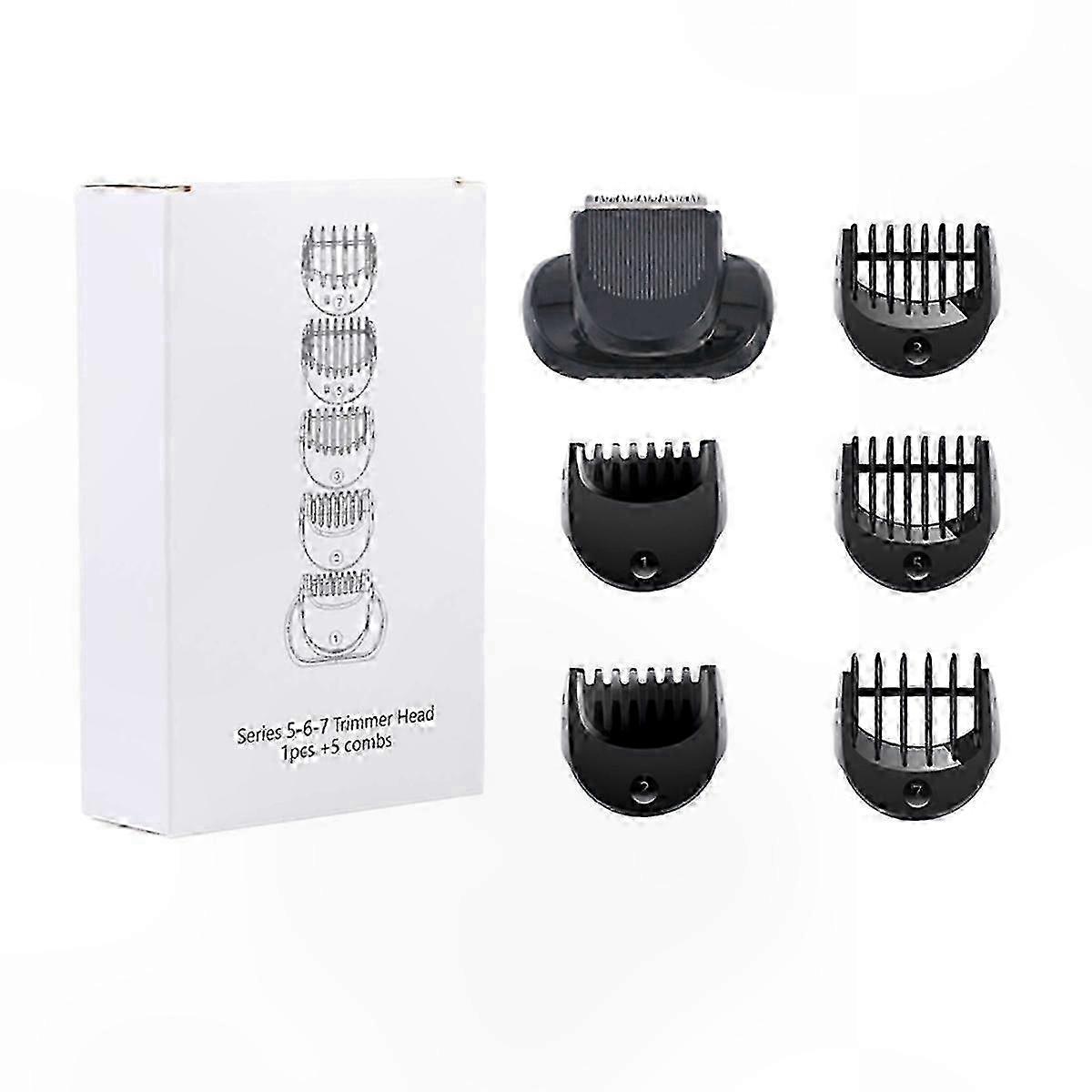 Adjustable Beard Trimmer for Series 5, 6, 7 Electric Shavers with Model Compatibility 5018S, 5020S, 6075Cc, 70