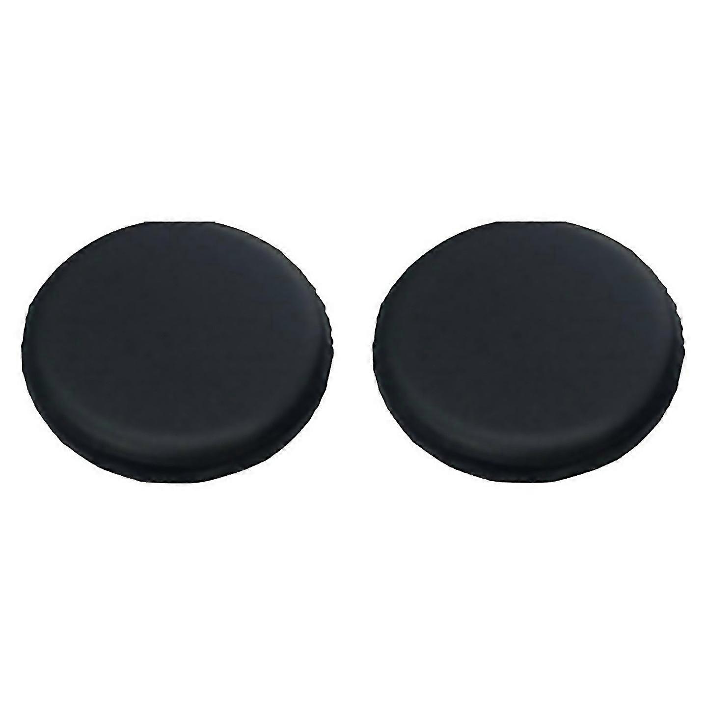 For 2pcs Bar Stool Cushion For 2833cm Waterproof Bar Stool Covers Black