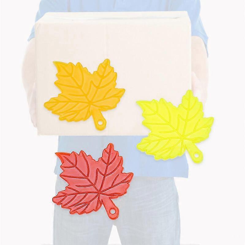 Box Opener Compact Universal Plastic Package Opener for Envelope Express Bag Grocery Bag Cardboard BoxMaple Leaf Style 4.5x5cm / 1.8x2in A-B