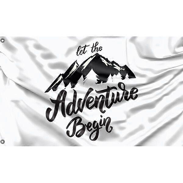 Let The Adventure Begin Flag FG1284