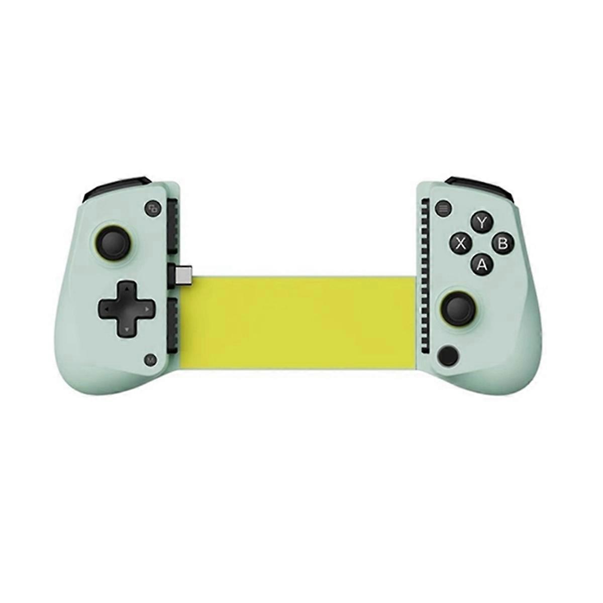 Game X5 Lite Mobile Gaming Controller for & Android Hall Effect Joystick Portable Gamepad Cyan