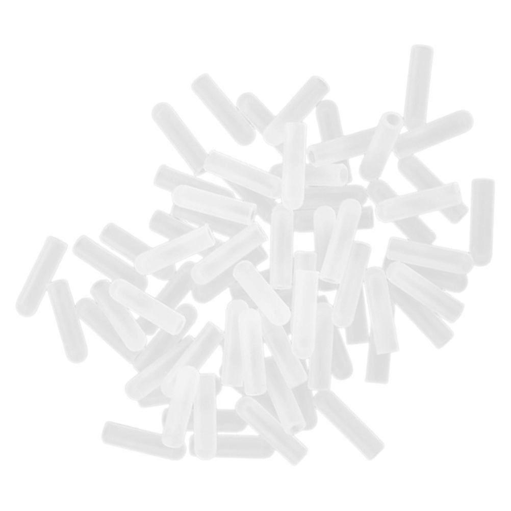 Transparent Ear Wax Cleaner Cover Soft Silicone Replacement 60 Pieces