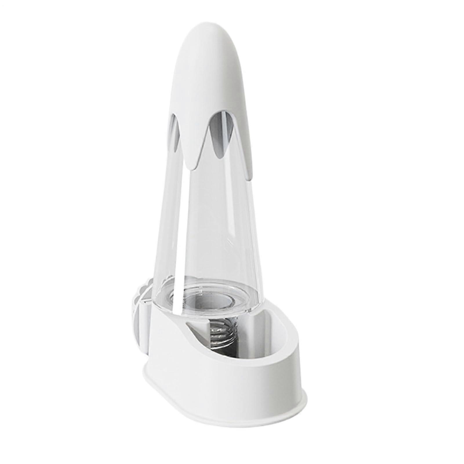 Water Dispenser for Birds Automatic Water Feeder for Parakeet Cages Easy Install Waterer Small Medium Birds White A