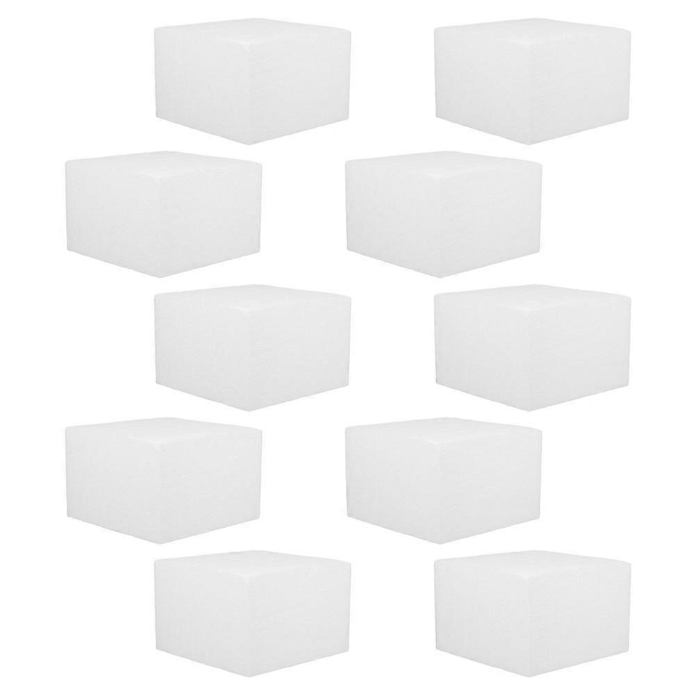 Egg Cake Decorating Mold Foam Dummy Set for Baby Shower with 10Pcs White Foam