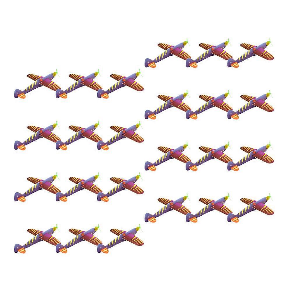 Shark Design Aircraft Toy Set 24Pcs Fun For Little Boys Ideal For Outdoor Play And Party Favors Simulating Aircraft