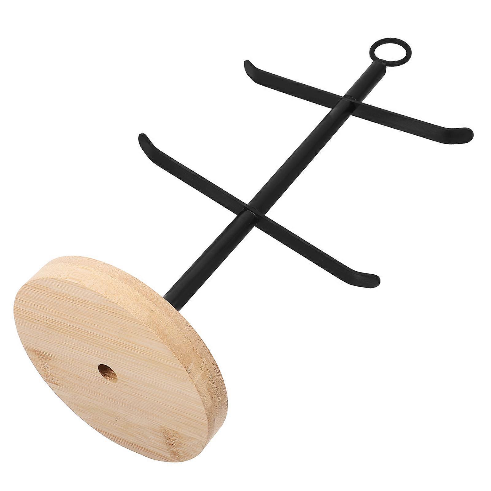 Stable Mug Lid Holder for Kitchen Use with 2Pcs Countertop Storage