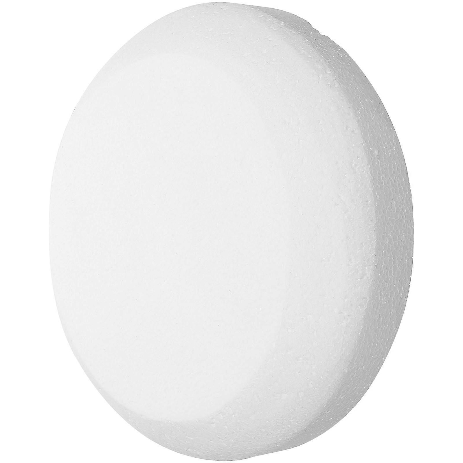 Foams Cake Model for Decor 2Pcs Arc Cake Dummies White Foam