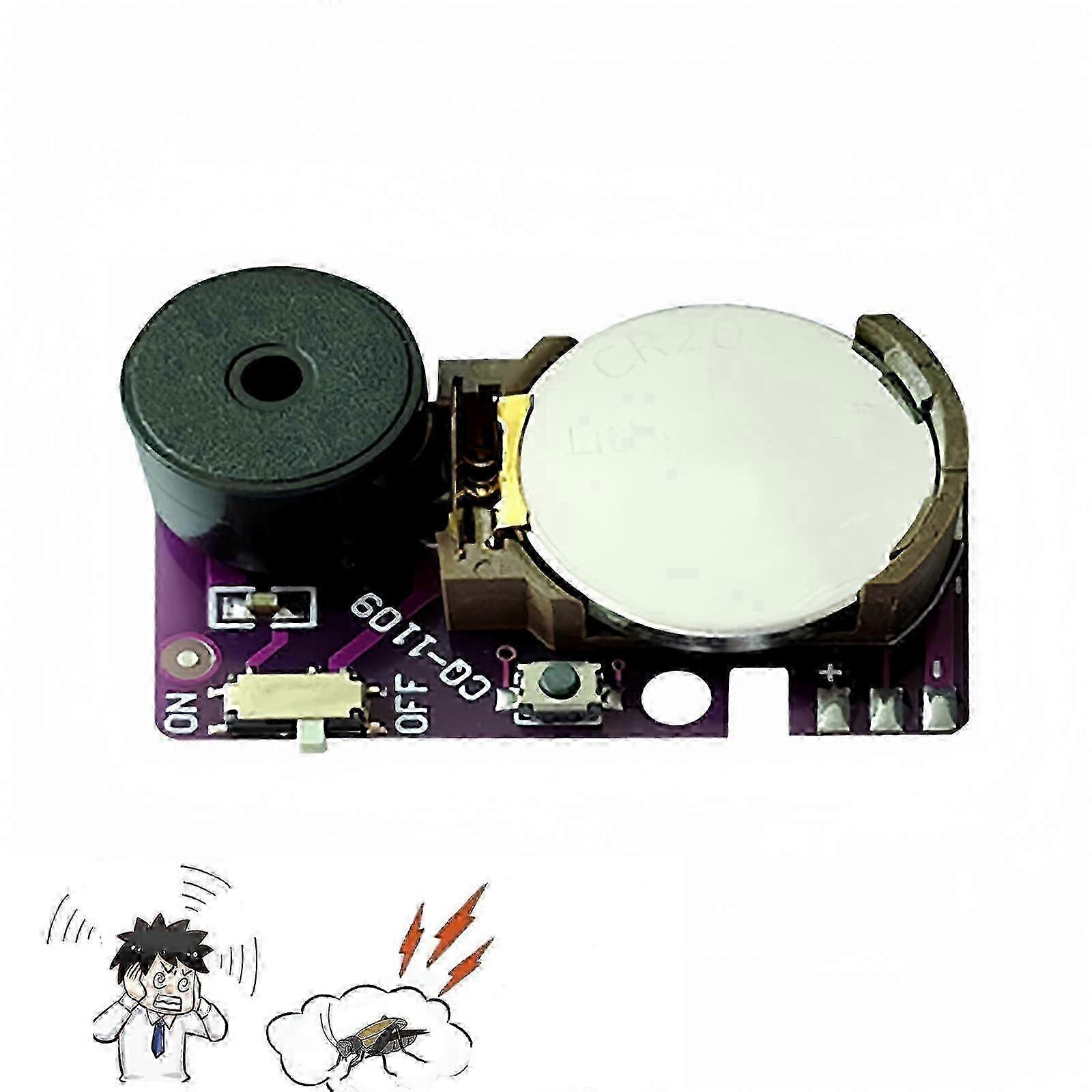 Annoying Sounds for Pranks: Purple PCB Beep & Chirp Maker 2025