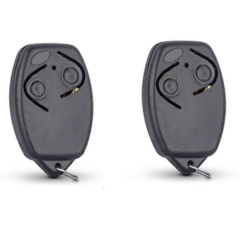 2 Pcs ROSSI Control Door Controller Garage Opener Remote 433.92MHz