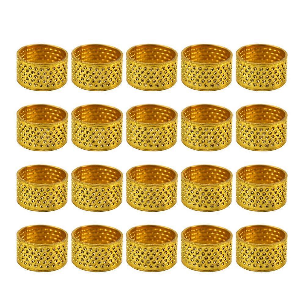 Sewing Finger Protector Thimble Ring for 40Pcs DIY Craft Tools