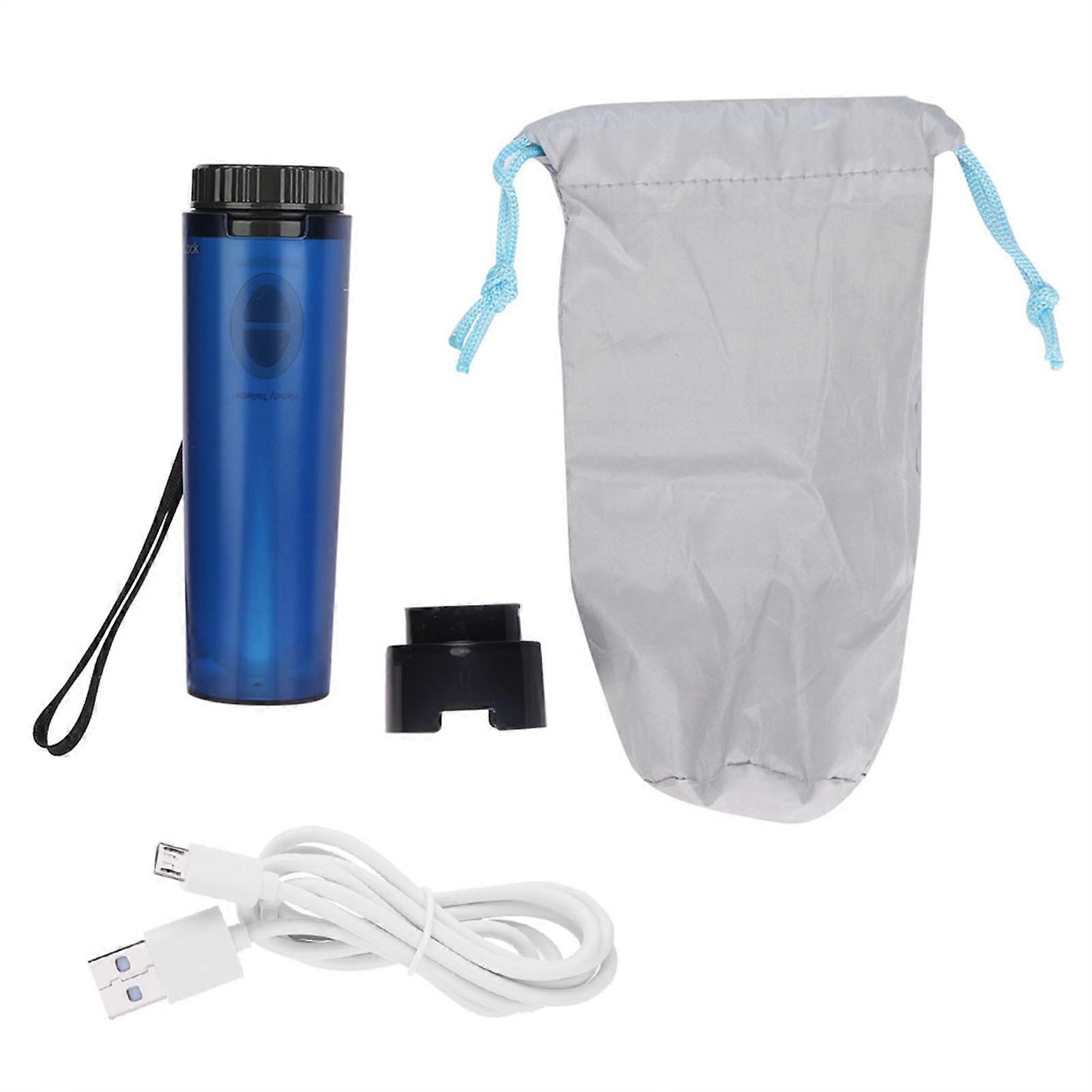 Portable Silicone Electric Bidet Sprayer 165ml, 36cm, Blue