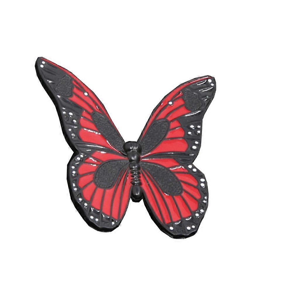 Cupboard Pull Knob Artistic Alloy Knob Pull Handle for 2Pcs Red Drawer Use