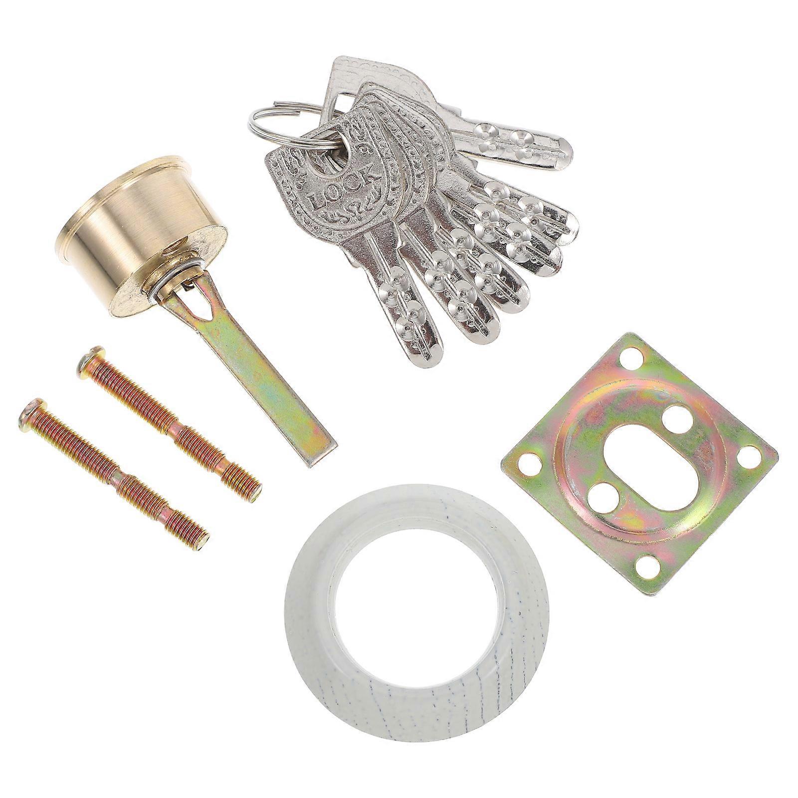 Security Copper Lock Core for Easy Installation with 5Sets Included