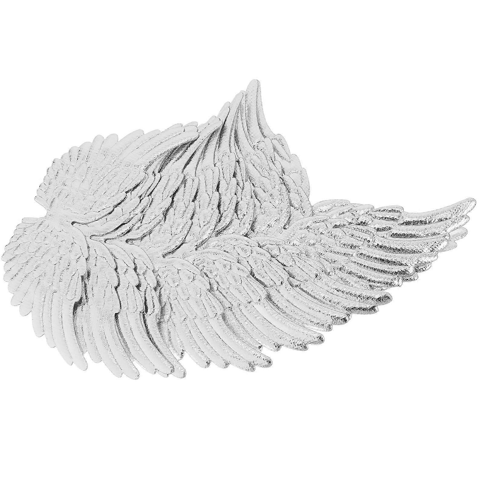 Silver Mini Wing DIY Accessory for Backpack Crafts 120Pcs