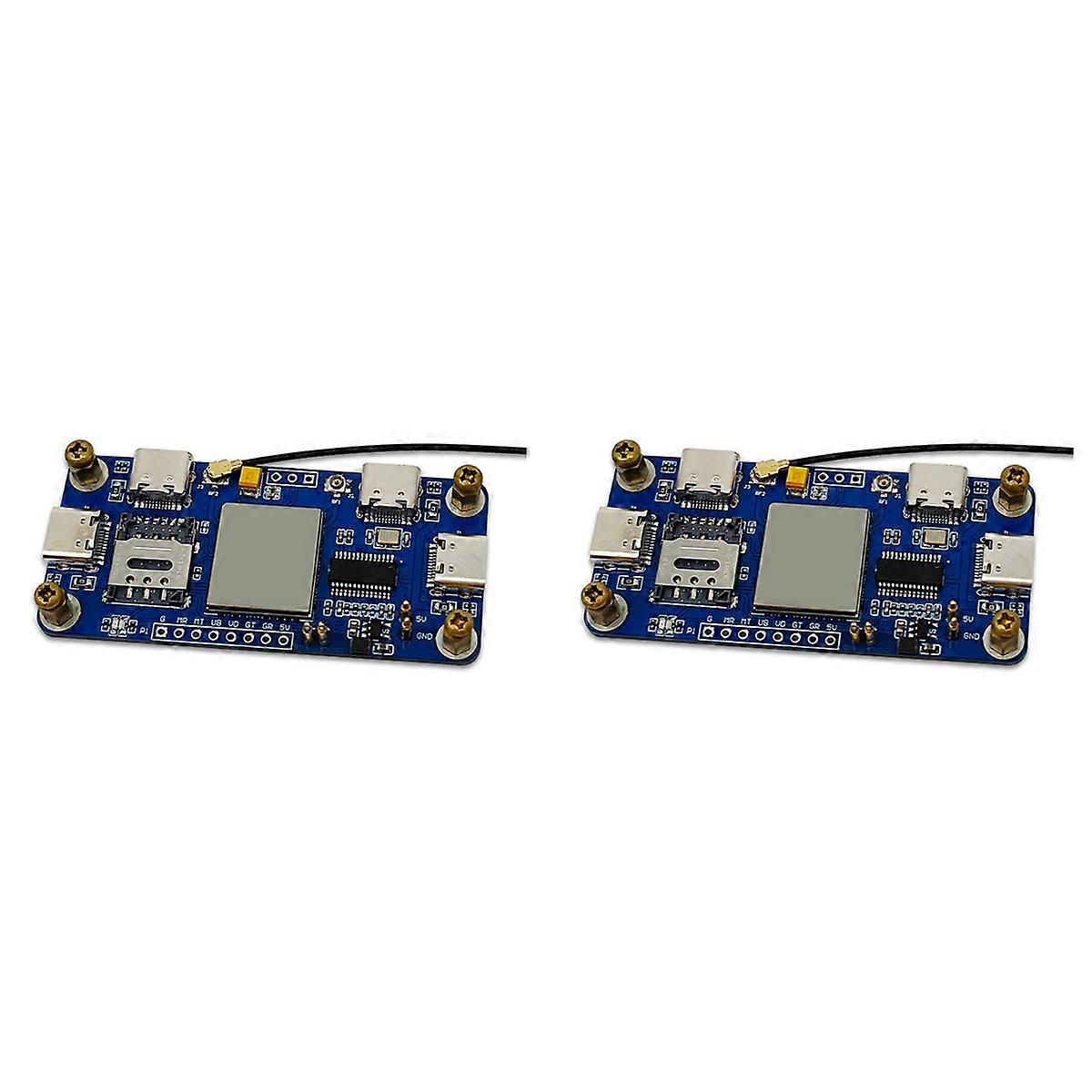 2X 4G HUB Expansion Board Air780e Networking Module 4G CAT1 LTE Ethernet Module for Zero Dedicated
