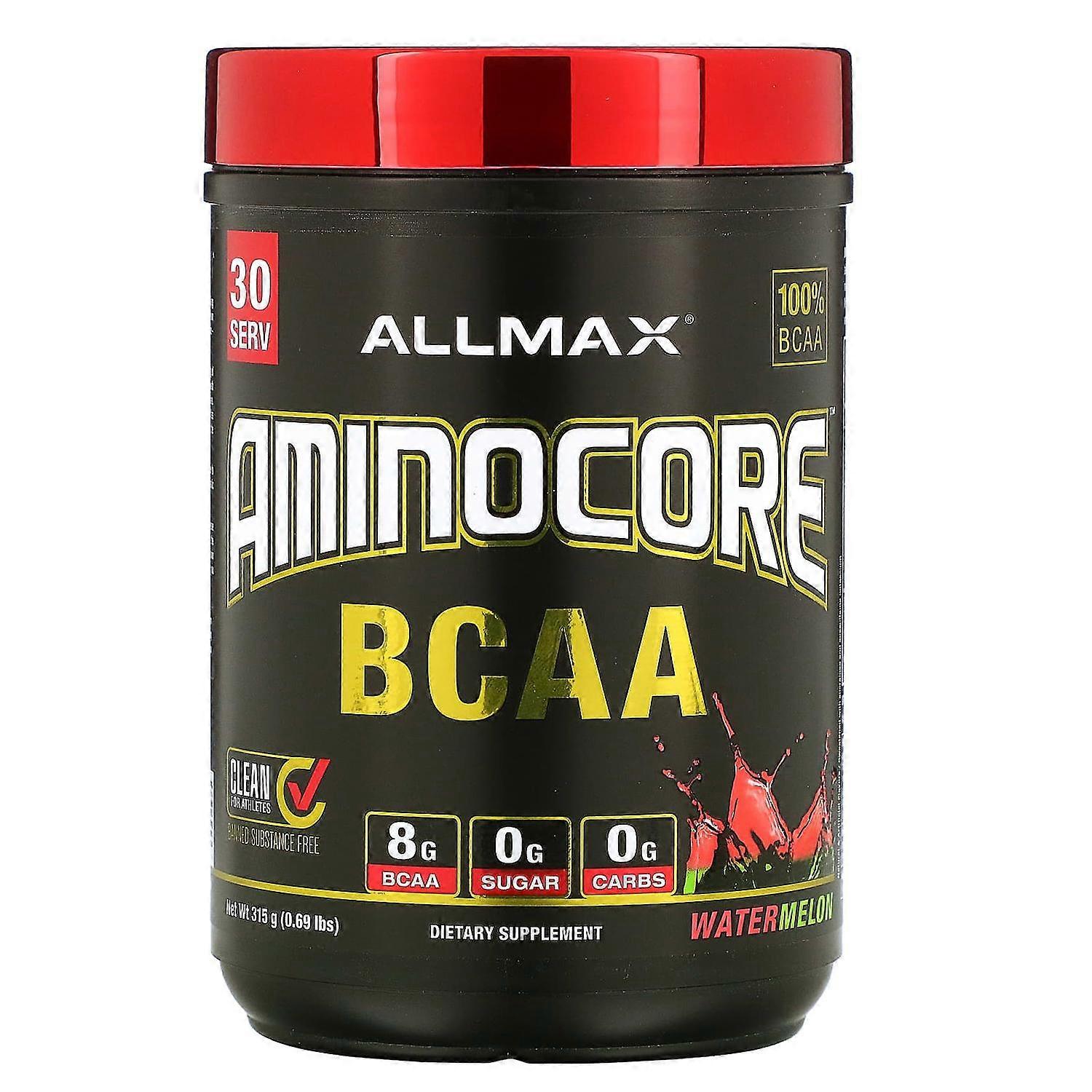 ALLMAX, AMINOCORE BCAA, Watermelon, 0.69 lbs (315 g)