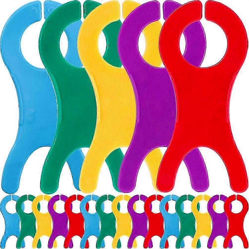 25pcs Yarn Bobbins For Crochet: Fish-Shaped Yarn Bobbins For Knitting And Crochet - Diy Thread Organizers - Portable Craft Tool For Beginners_i*