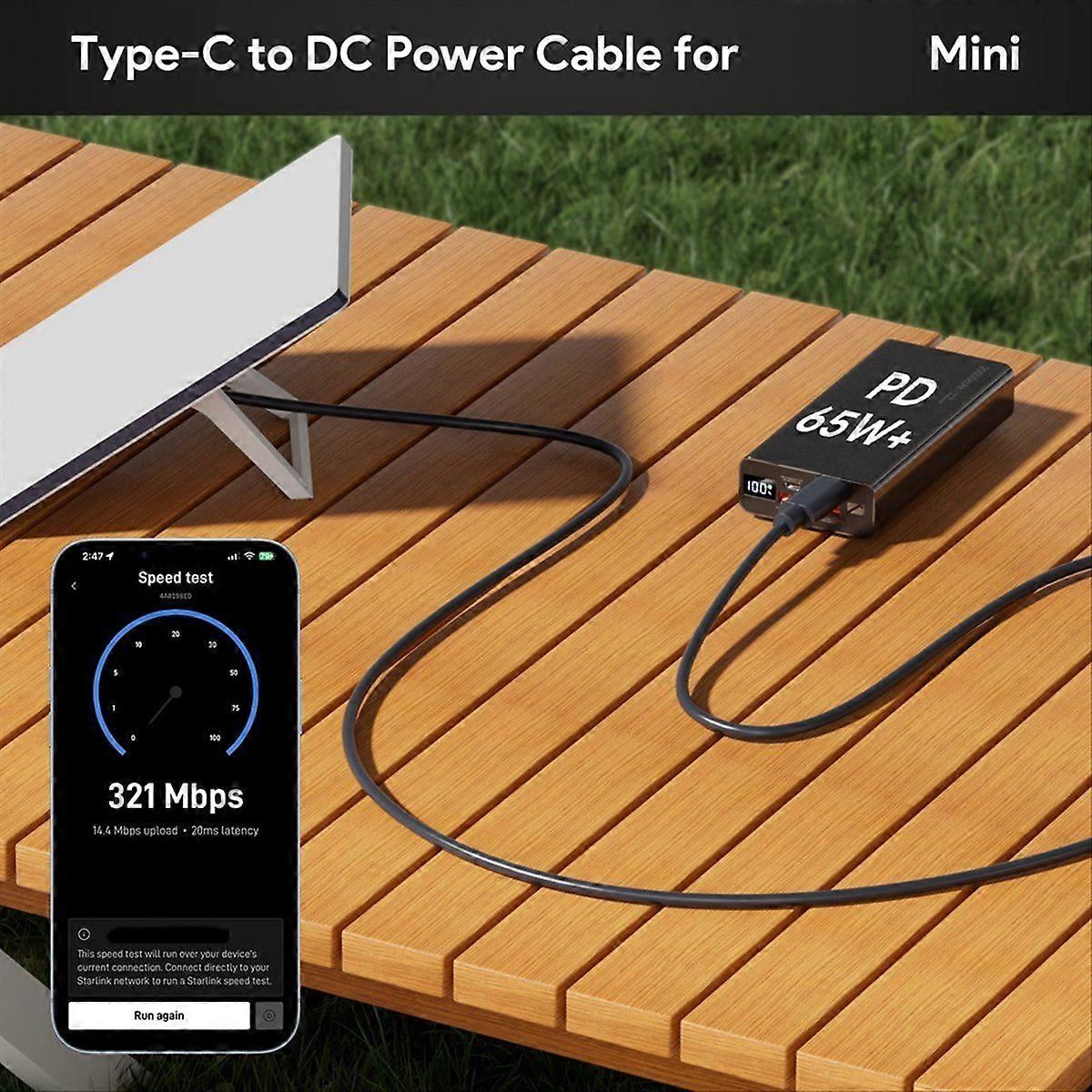 type-c power cord male extension cable waterproof 2m