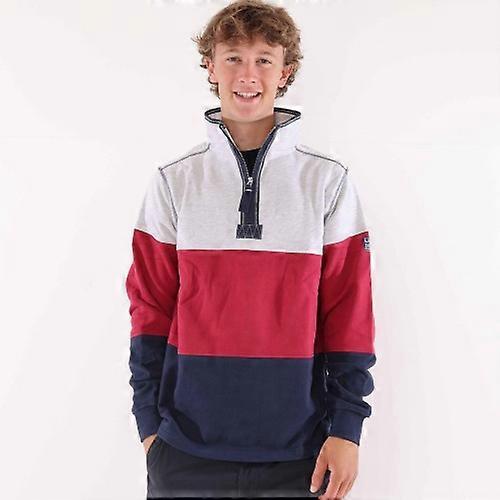 Lazy Jacks Mens Colour Block Sweatshirt