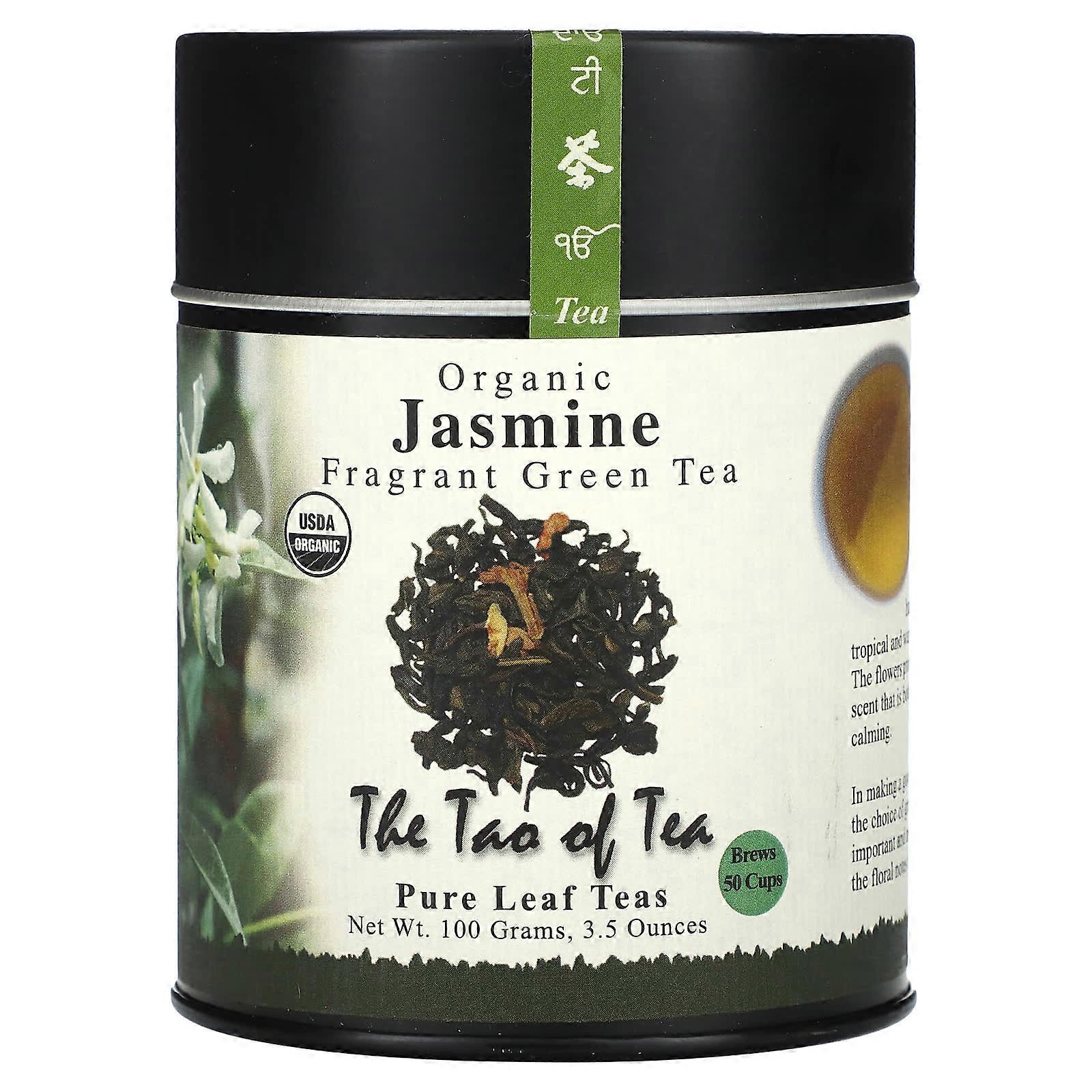 Organic Fragrant Green Tea, Jasmine , 3.5 oz (100 g)