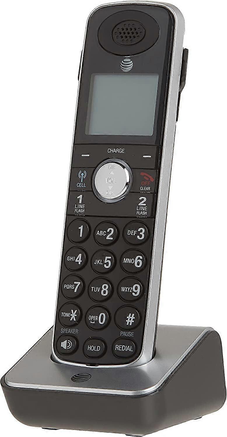 AT&T TL86009 Accessory Cordless Handset, Black/Silver | Requires an AT&T TL86109 Expandable Phone System to Operate