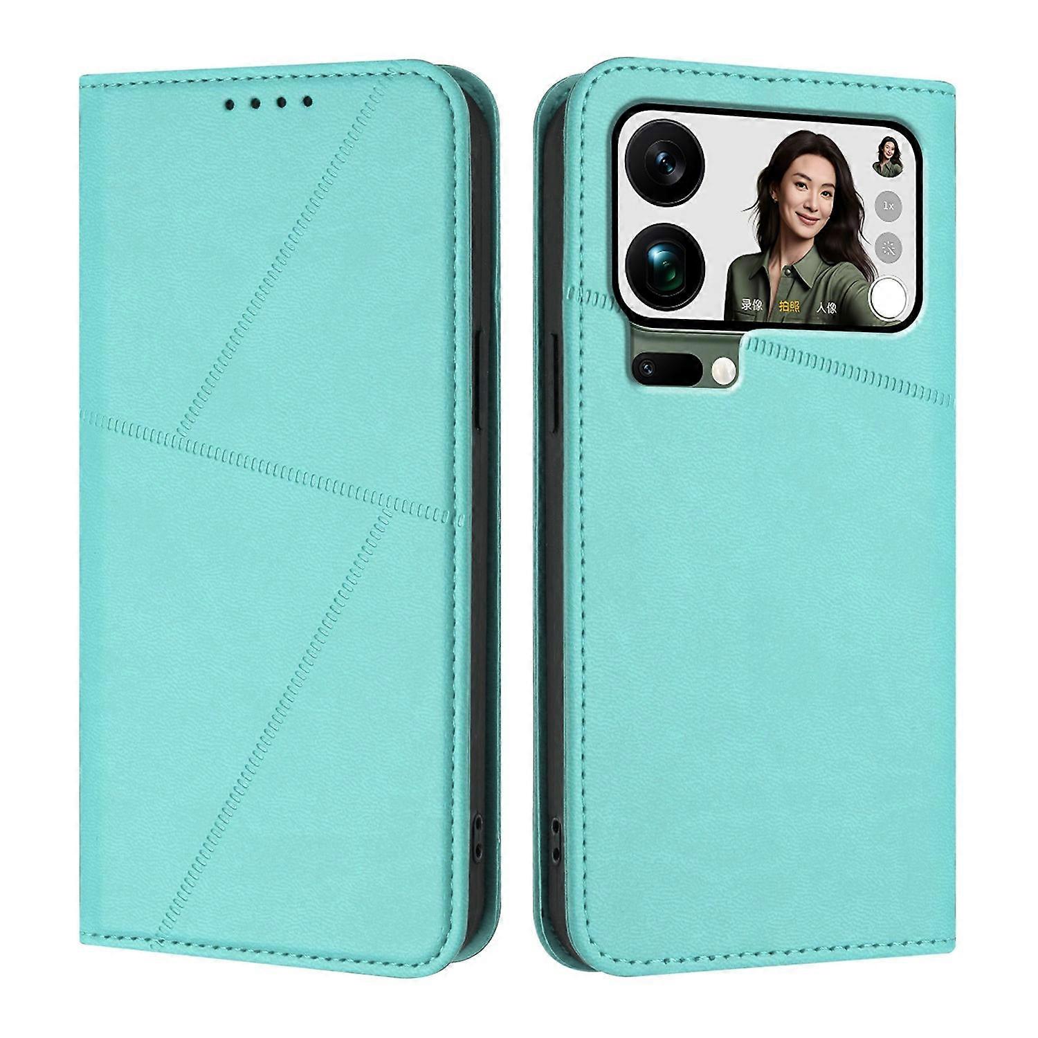 For Xiaomi 17 Pro Max Wallet Case Magnetic Closure Leather Flip Phone Cover with Stand