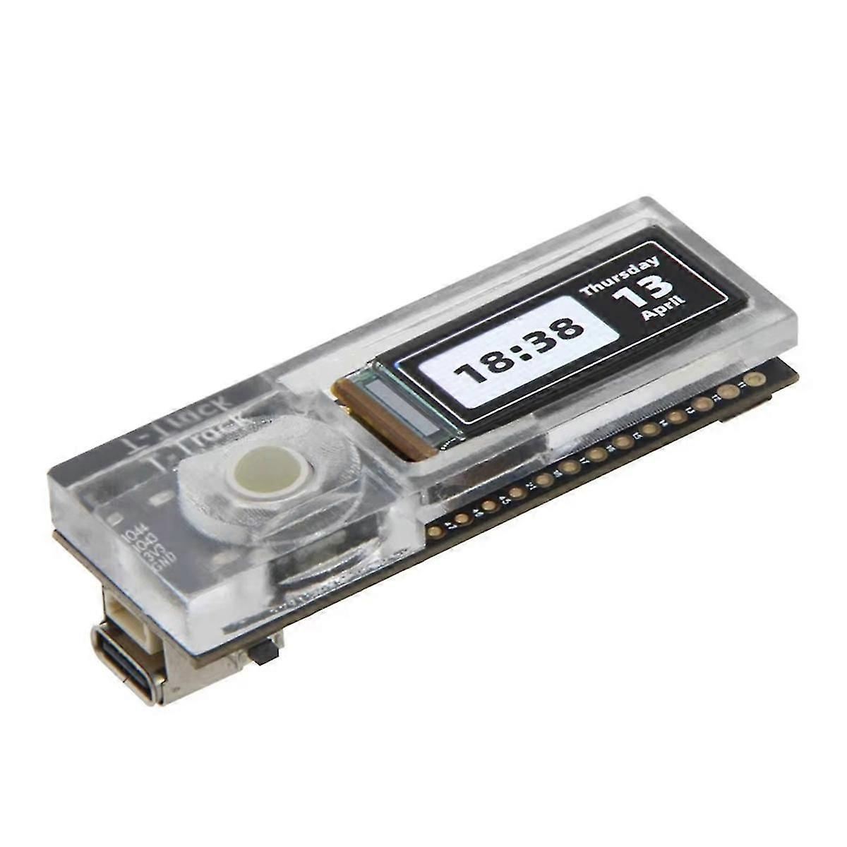 T-Track ESP32-S3 AMOLED Trackball Development Board ESP32-S3R8 WiFi Bluetooth 1.1inch Display Module