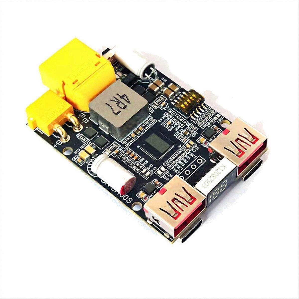 DC5-20V 2-7S 100W Charging Module FastCharging Mobile Power Motherboard Support Lithium Battery Lit