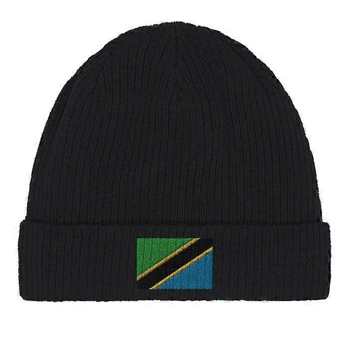 Tanzania Flag Cap in Black