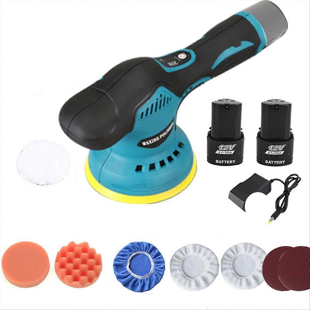 11Piece Lithium Battery Polisher Car Detailing Polisher EU Plug