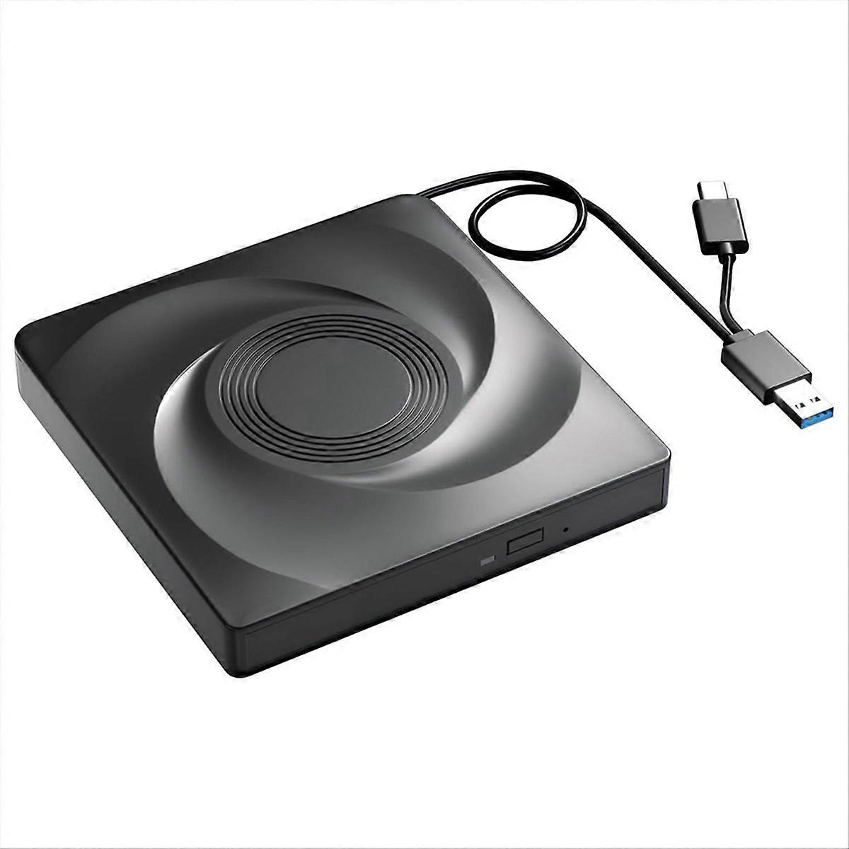 External CD/DVD Drive Burner, CD ROM DVD Player Portable CD Reader