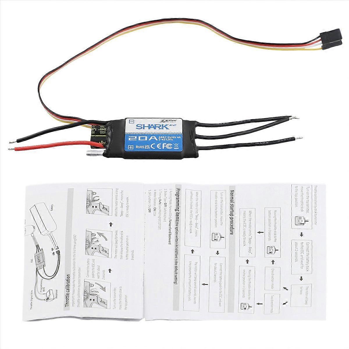  Water-cooling Dual-way Waterproof Brushless ESC