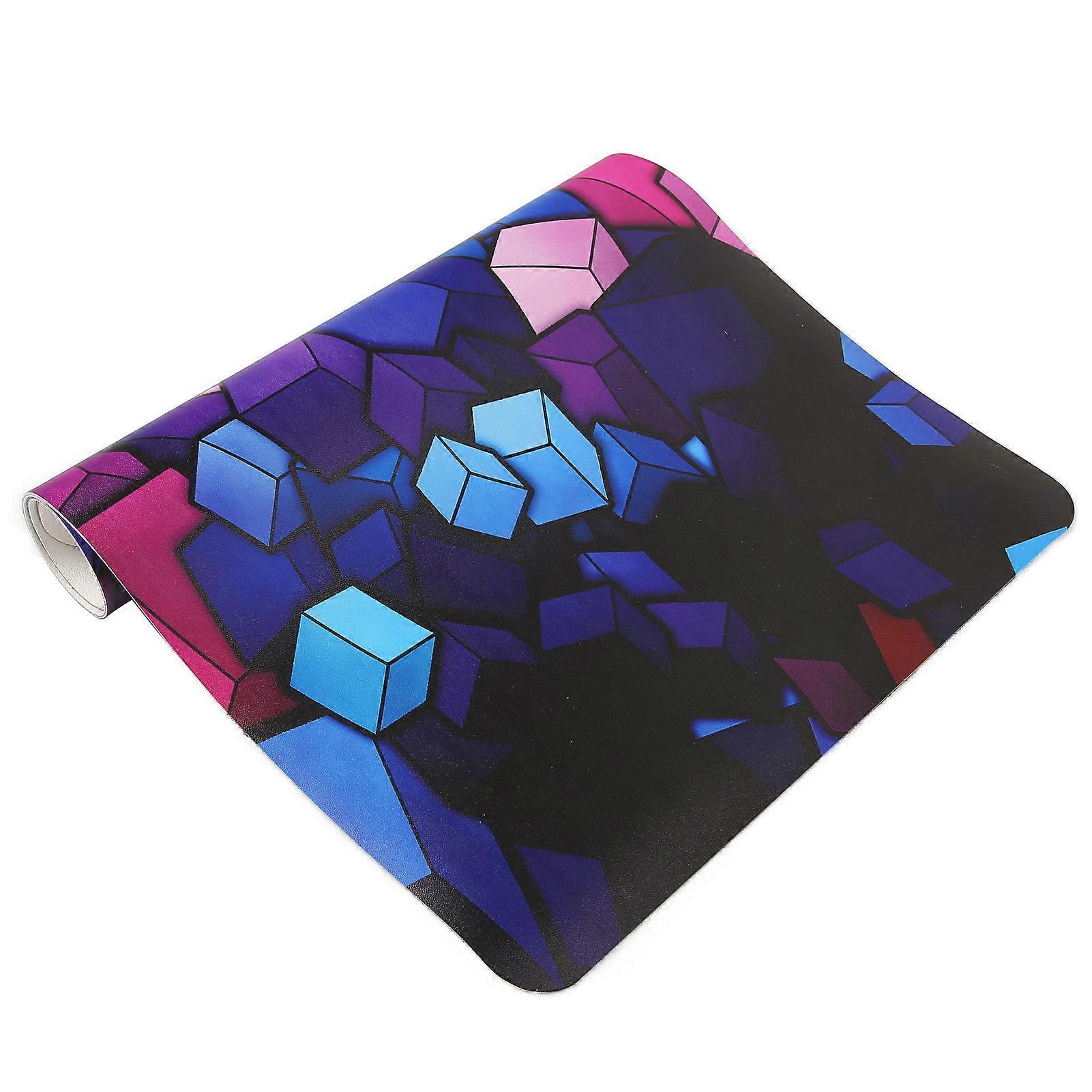 Large Mouse Pad Geometric Pattern Nonslip Waterproof Fashion Multifunctional Stable Computer Mouse Pad for Home Office300x600x2mm 