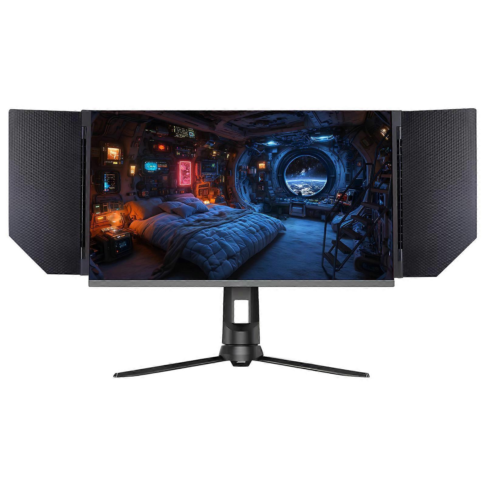 Thin Plastic Display Privacy Cover Hurdles Surrounding Light Enhances Visual Clearness Multicolor