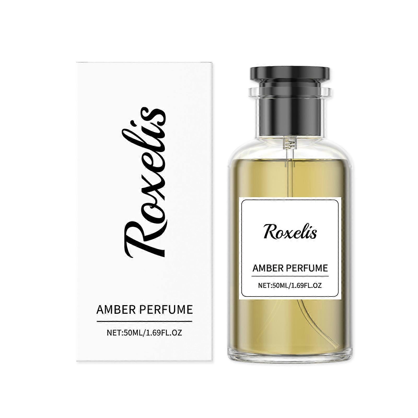 Roxelis Amber Ebony Niche Perfume Is Charming, Fresh And Elegant. It Has A Long-Lasting Natural Fragrance That Lingers On A Daily Basis, Exuding A Ref