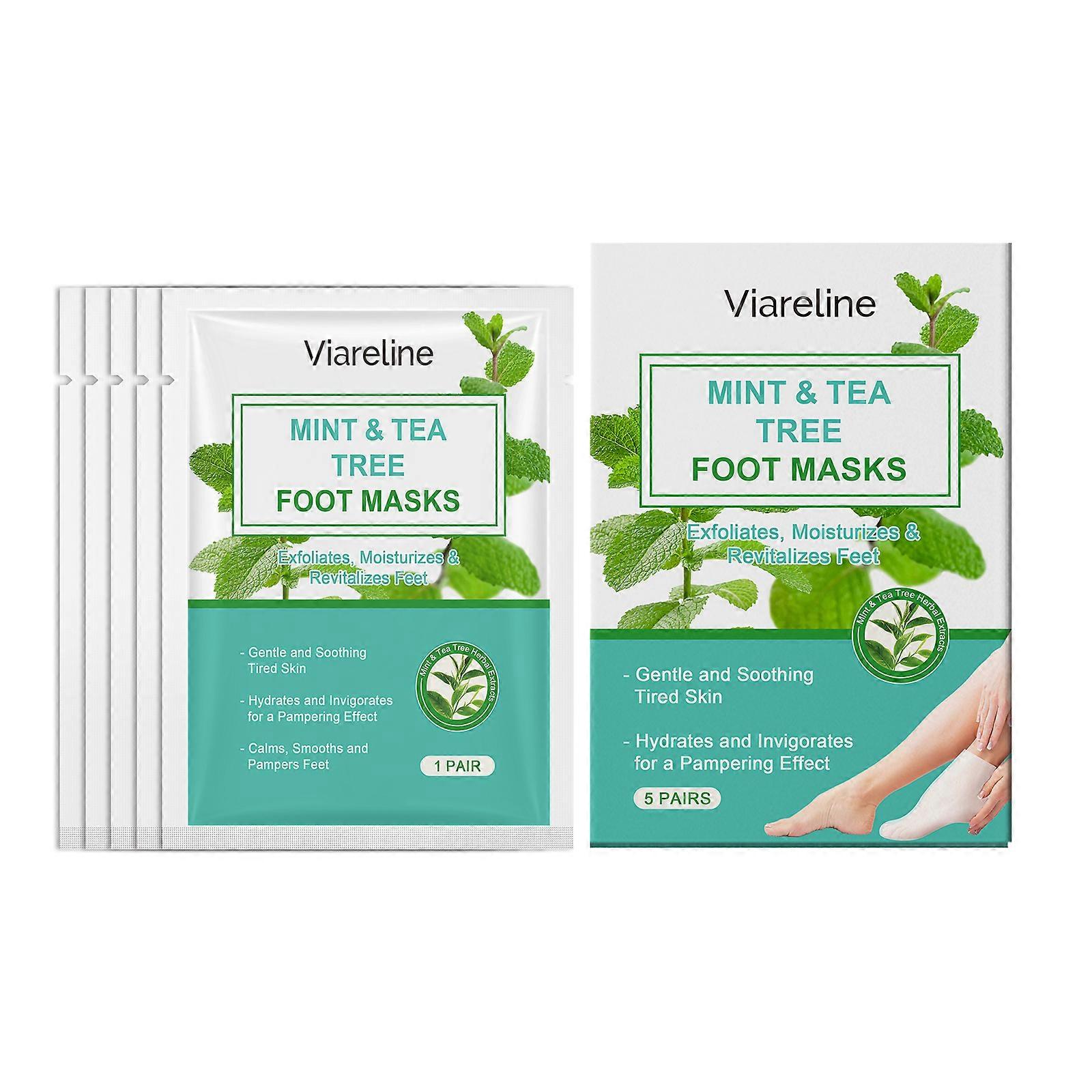 Mint Exfoliating Moisturizing Foot Mask
