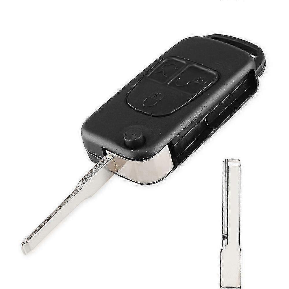 For Benz W168 W124 W202 W203 A C E ML C CL S SL SEL SLK E113 For Mercedes Flip Folding Remote Car Key Shell