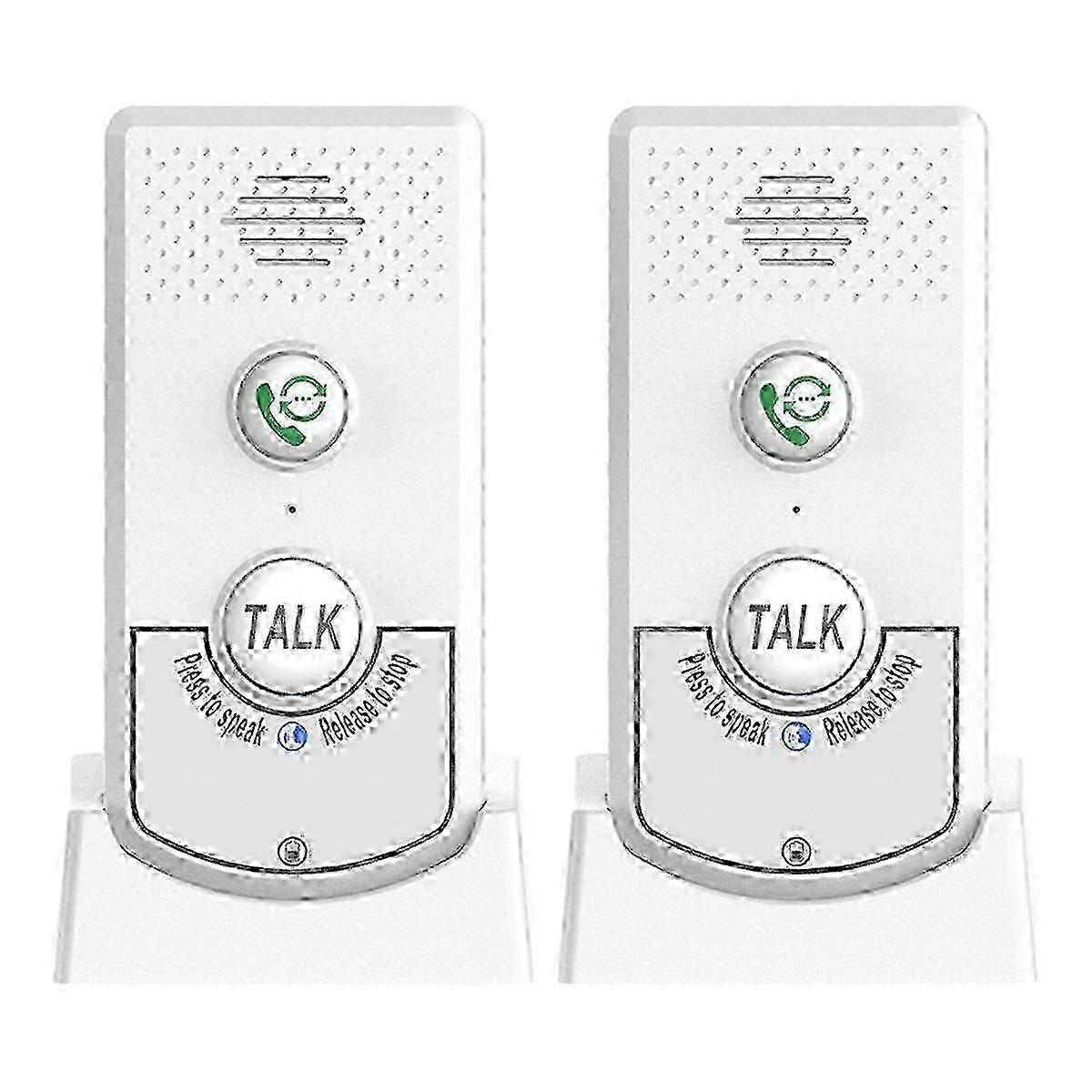 Intercoms Wireless for Home Voice Bidirectional Caller Home Ultra Long Distance Wireless Voice Interphone Elderly Caller