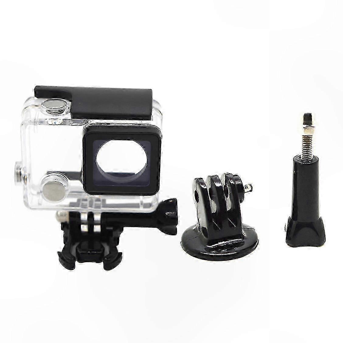 Underwater Protective Box for Action Camera Accessories, Waterproof Case for Hero 4, Hero 3+, Hero 3 SZRH